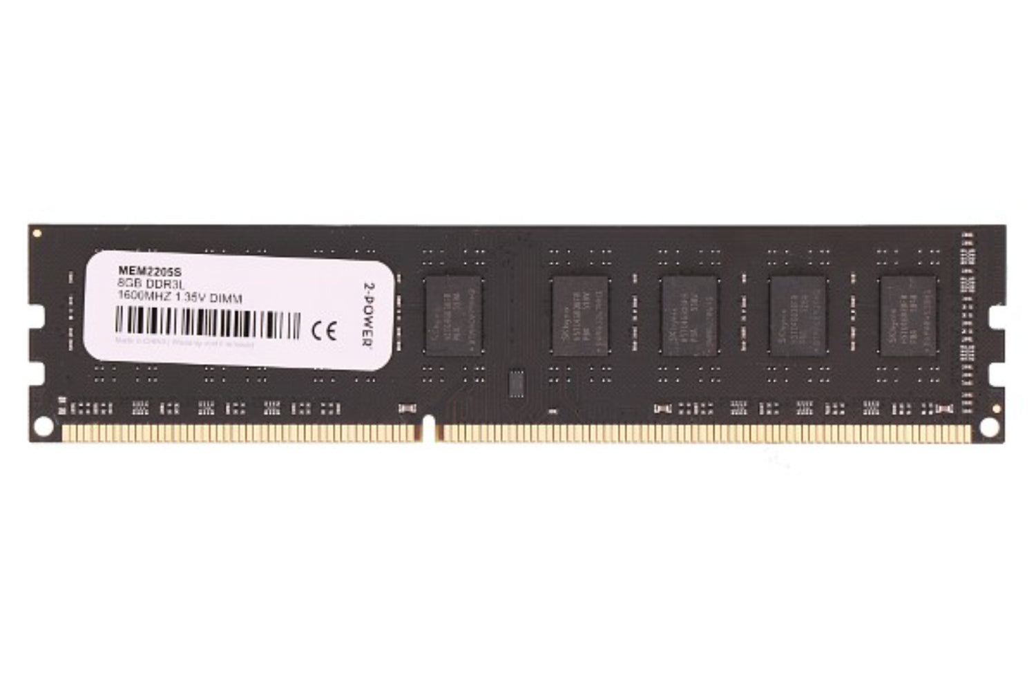 2-power Mem2205s 8gb Ddr3l 1600mhz 1.35v Dimm