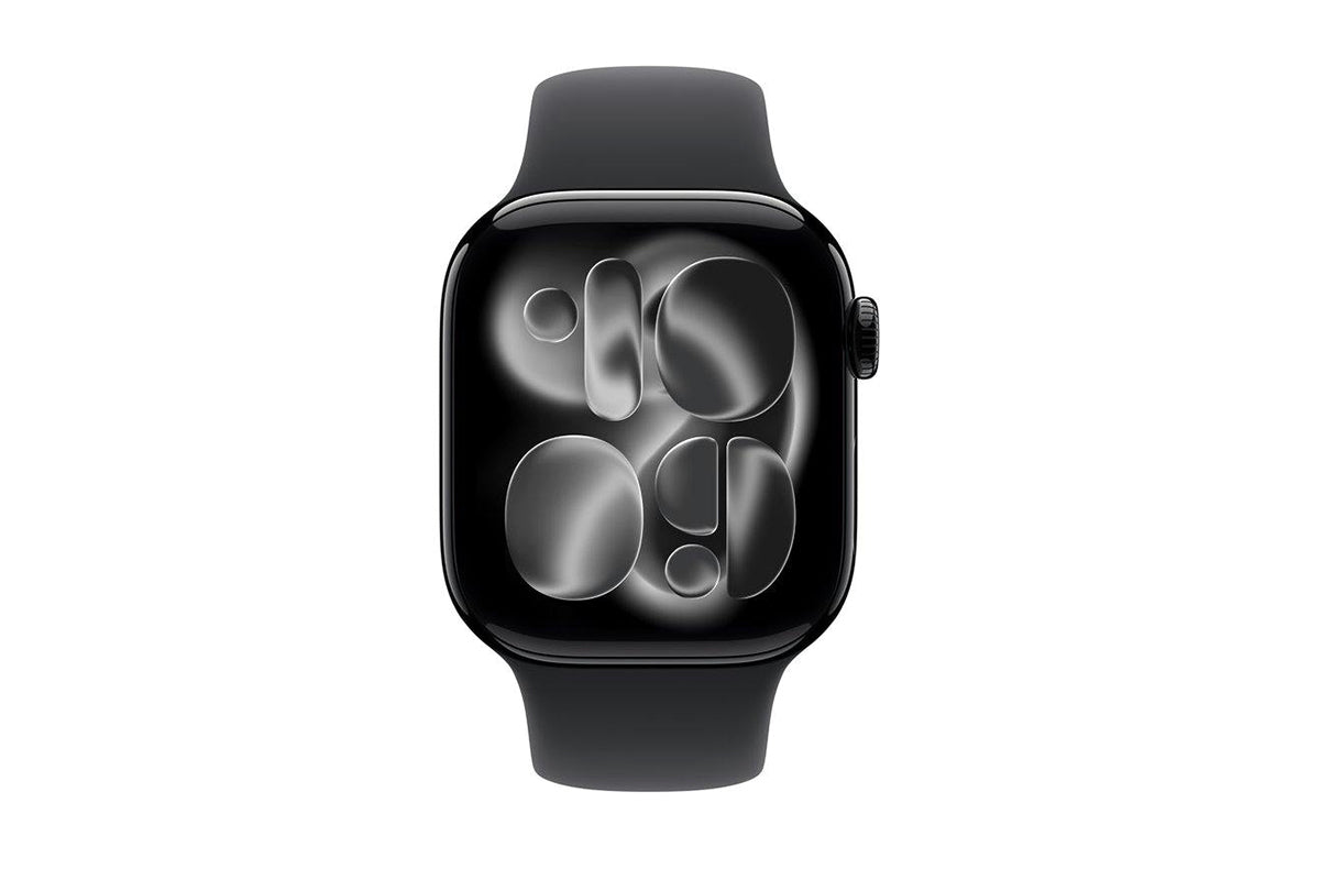 Apple Watch Series 11 | GPS | 42mm | Jet Black Aluminium | Black Sport Band | S/M-2