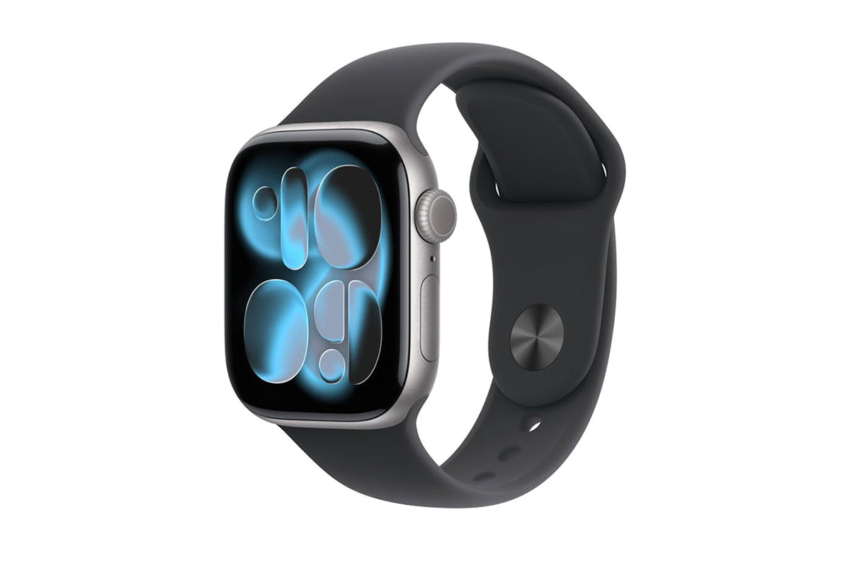 Apple Watch Series 11 | GPS | 42mm | Space Grey Aluminium | Black Sport Band | S/M
