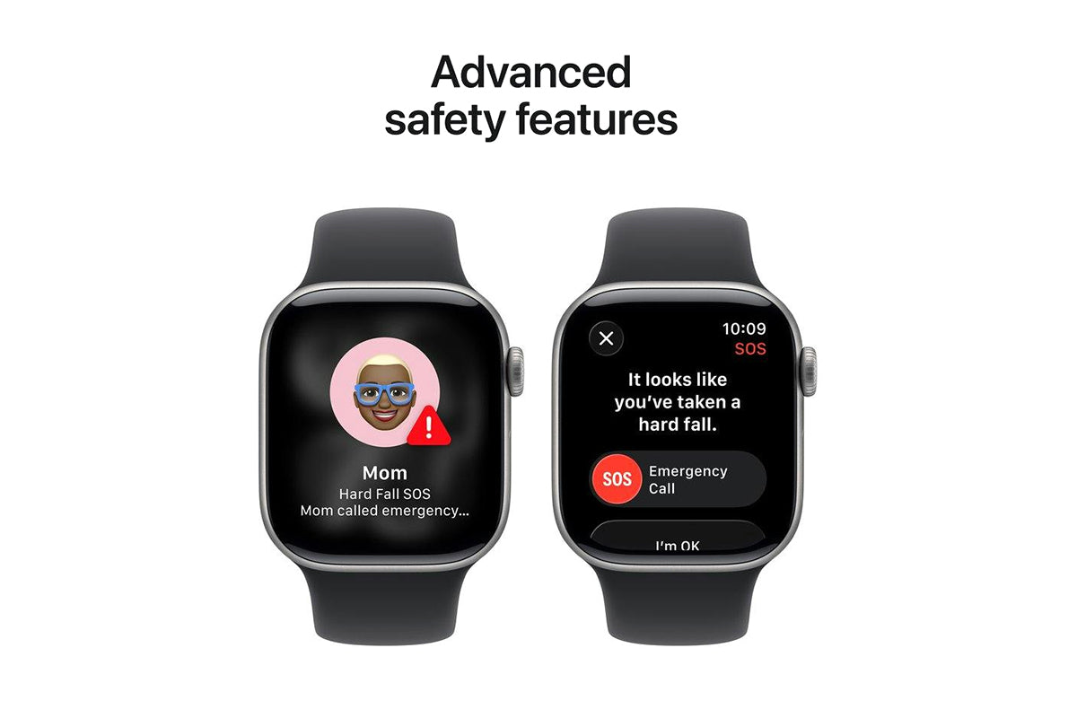 Apple Watch Series 11 | GPS | 42mm | Space Grey Aluminium | Black Sport Band | S/M-6