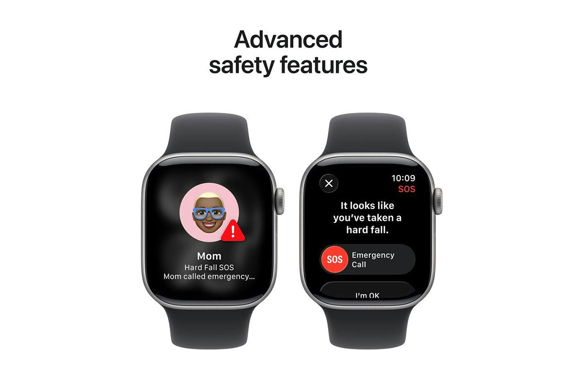Apple Watch Series 11 | GPS | 42mm | Space Grey Aluminium | Black Sport Band | M/L-6