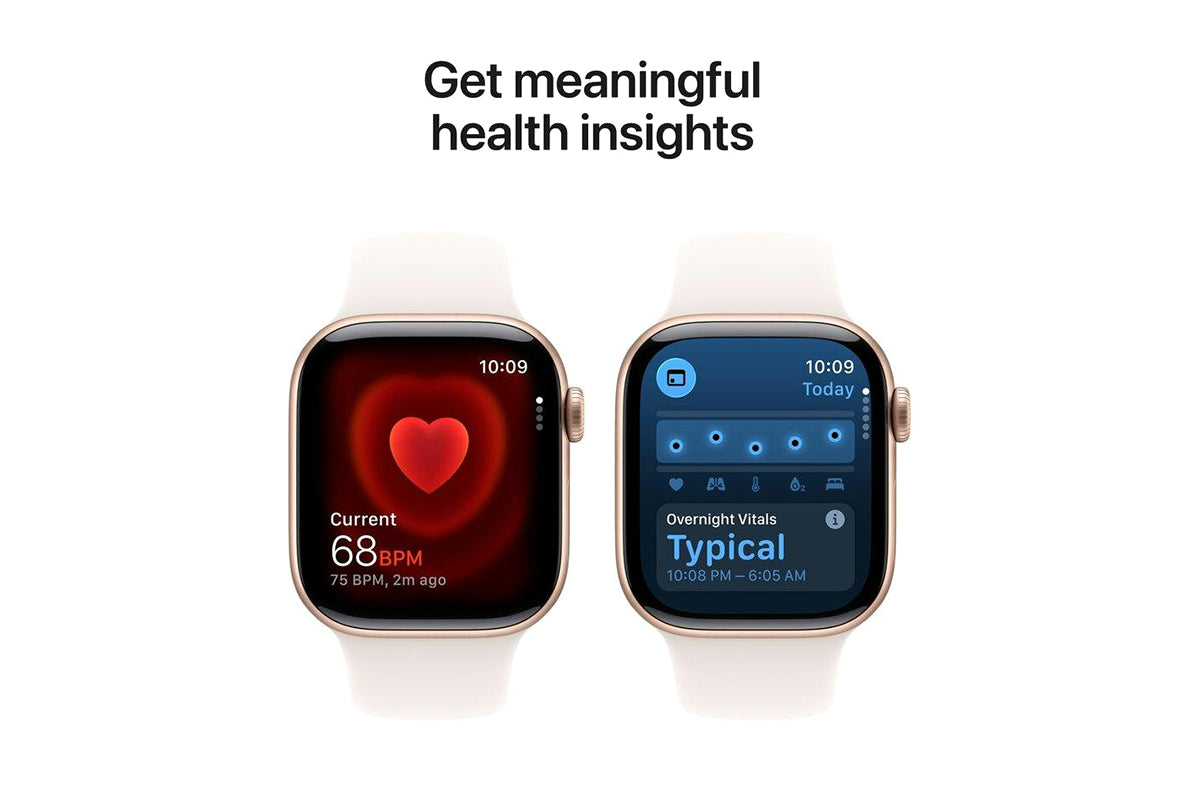 Apple Watch Series 11 | GPS | 42mm | Rose Gold Aluminium | Light Blush Sport Band | S/M-5