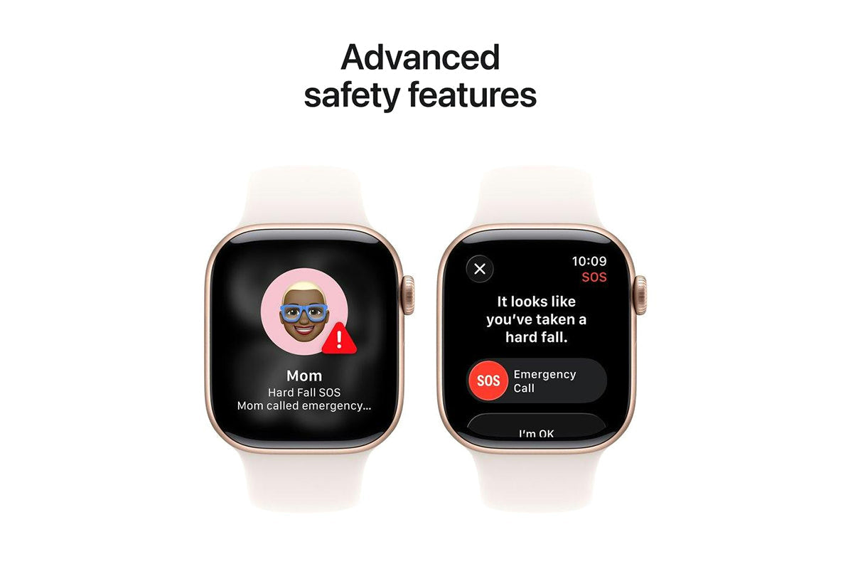 Apple Watch Series 11 | GPS | 42mm | Rose Gold Aluminium | Light Blush Sport Band | S/M-6