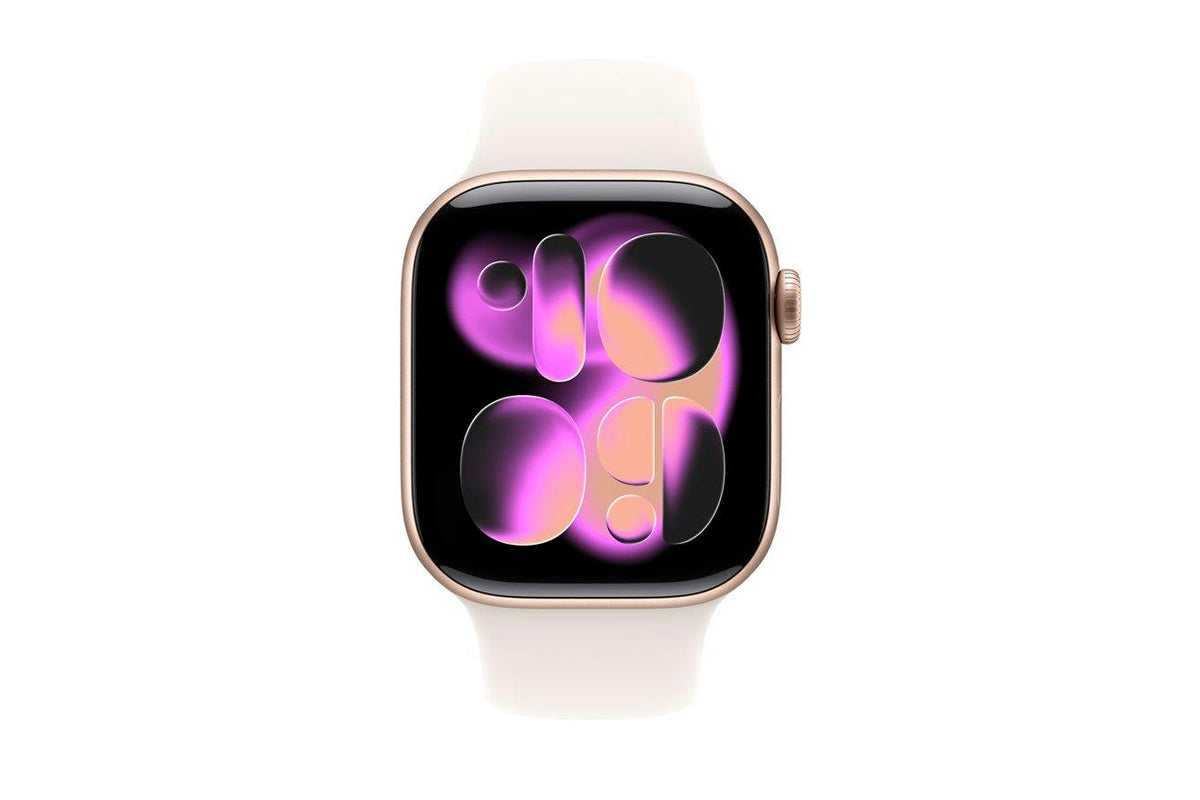 Apple Watch Series 11 | GPS | 42mm | Rose Gold Aluminium | Light Blush Sport Band | M/L-2