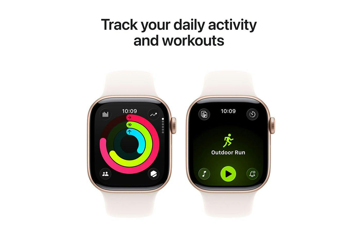 Apple Watch Series 11 | GPS | 42mm | Rose Gold Aluminium | Light Blush Sport Band | M/L-4