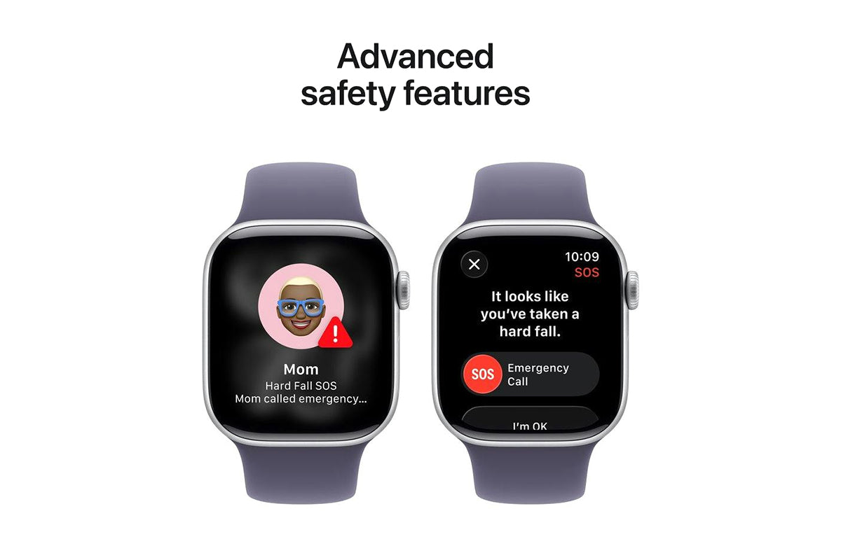 Apple Watch Series 11 | GPS | 42mm | Silver Aluminium | Purple Fog Sport Band | M/L-6