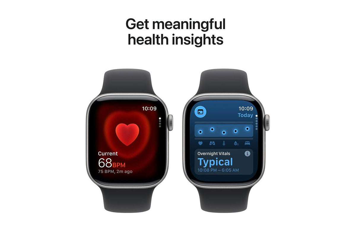 Apple Watch Series 11 | GPS | 46mm | Space Grey Aluminium | Black Sport Band | S/M-5