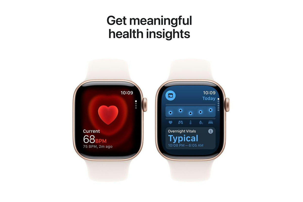 Apple Watch Series 11 | GPS | 46mm | Rose Gold Aluminium | Light Blush Sport Band | M/L-5