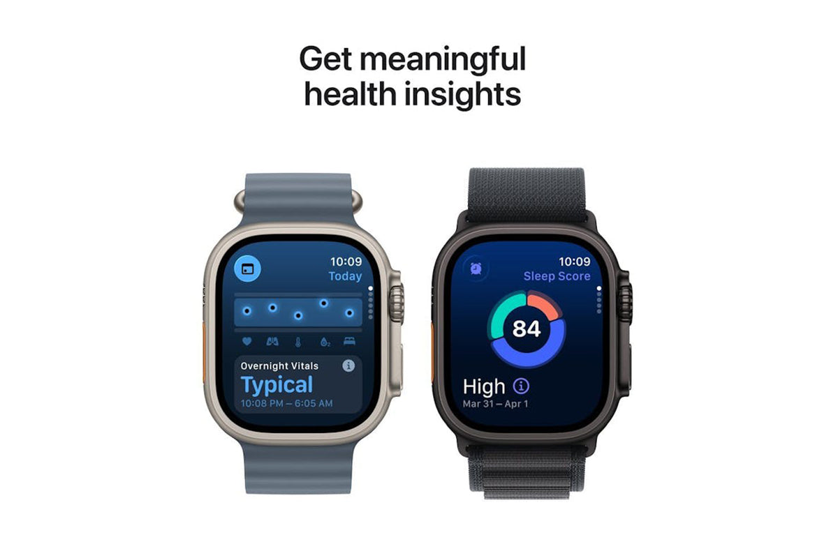 Apple Watch Ultra 3 | GPS + Cellular | 49mm | Natural Titanium | Blue/Bright Blue Trail Loop | M/L-8