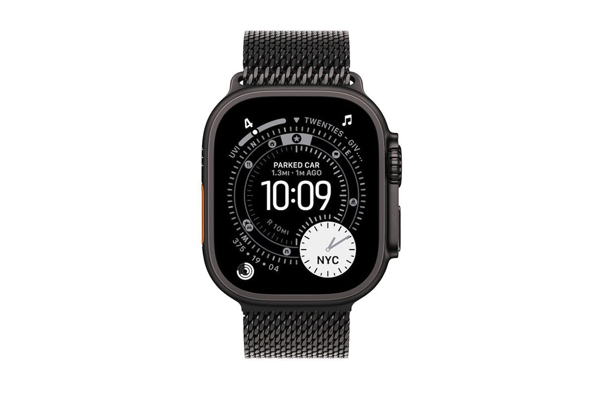 Apple Watch Ultra 3 | GPS + Cellular | 49mm | Black Titanium | Black Titanium Milanese Loop | Large-2