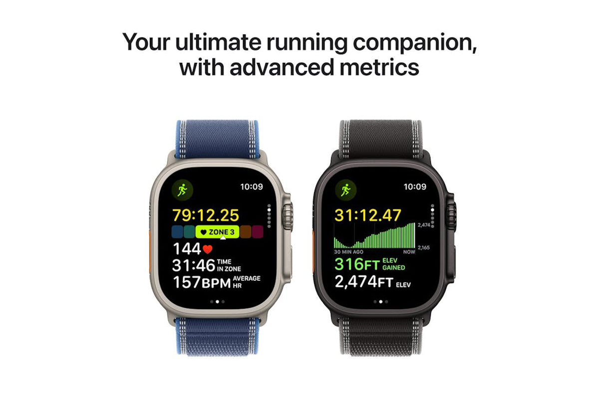 Apple Watch Ultra 3 | GPS + Cellular | 49mm | Black Titanium | Black Titanium Milanese Loop | Large-5