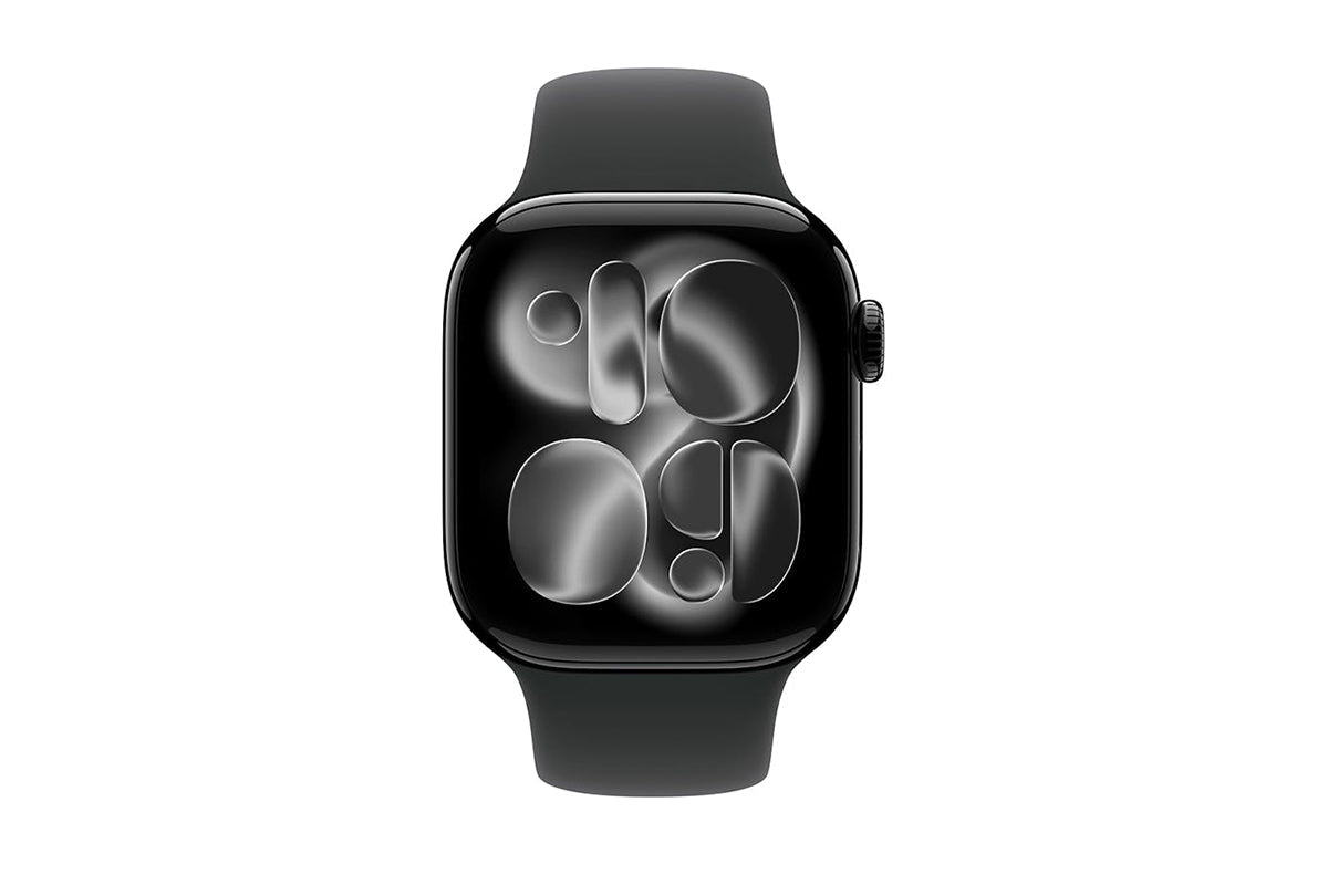 Apple Watch Series 11 | GPS + Cellular | 42mm | Jet Black Aluminium | Black Sport Band | M/L-2