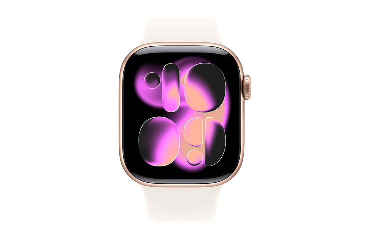 Apple Watch Series 11 | GPS + Cellular | 42mm | Rose Gold Aluminium | Light Blush Sport Band | M/L-2