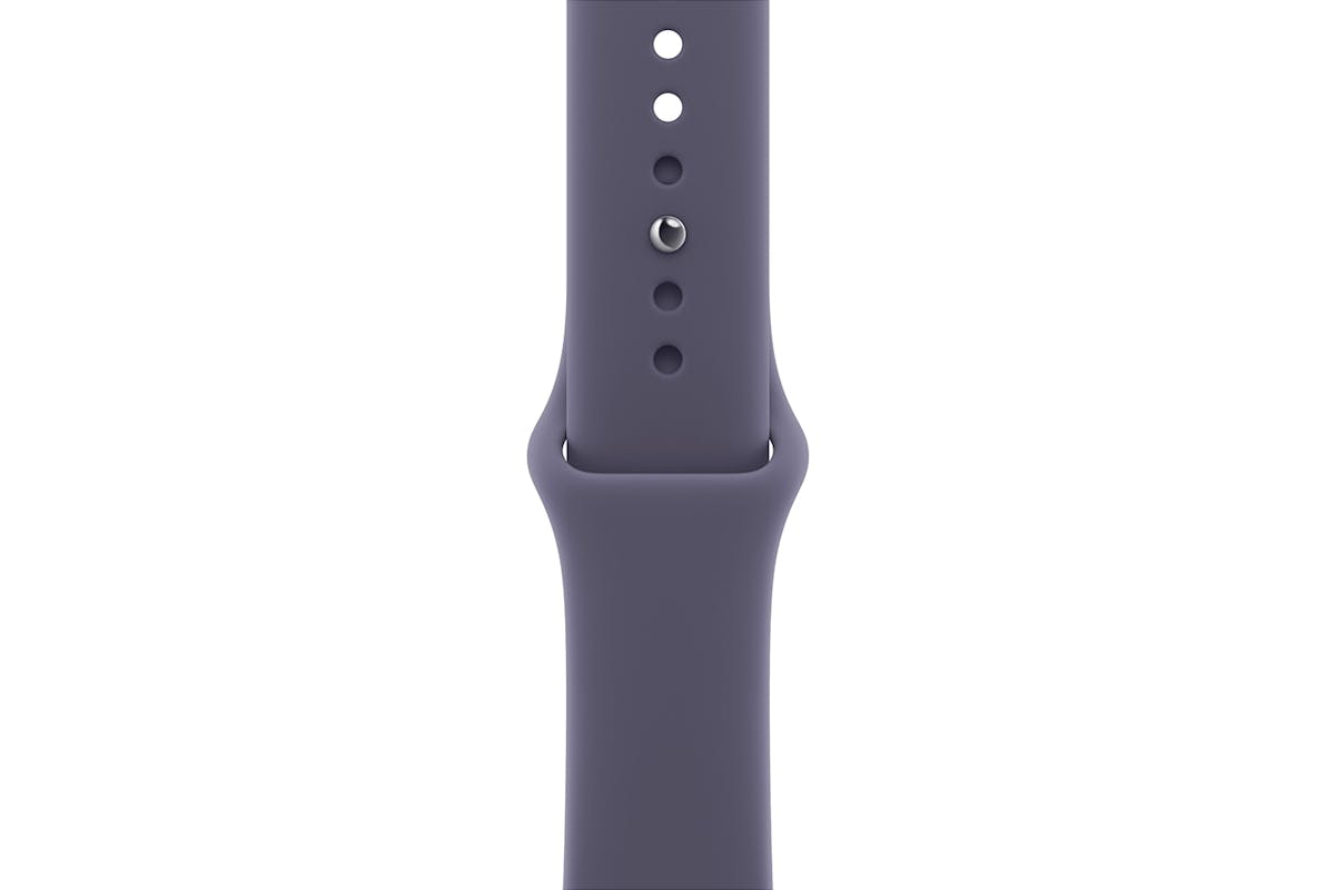 Apple Watch Series 11 | GPS + Cellular | 42mm | Silver Aluminium | Purple Fog Sport Band | M/L-3