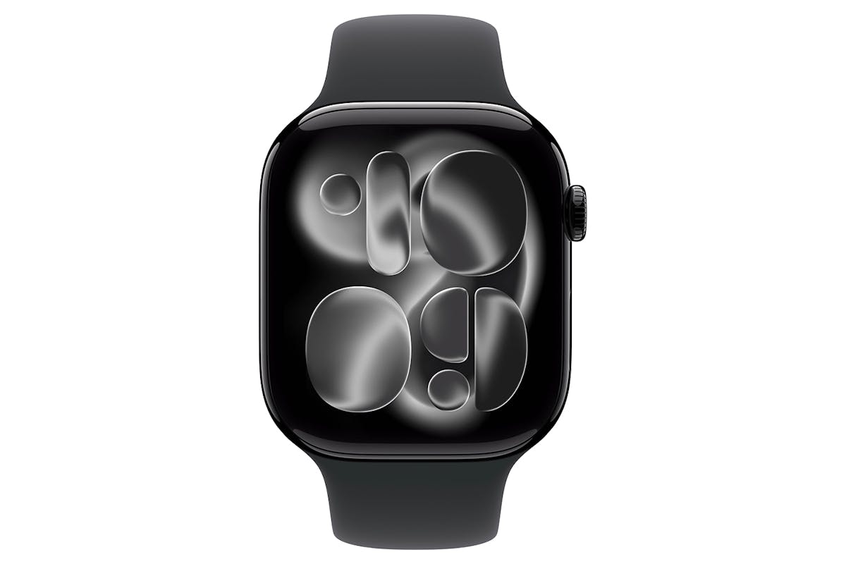 Apple Watch Series 11 | GPS + Cellular | 46mm | Jet Black Aluminium | Black Sport Band | M/L-2