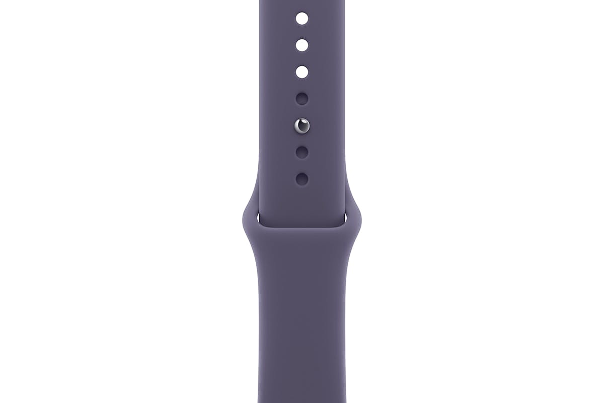 Apple Watch Series 11 | GPS + Cellular | 46mm | Silver Aluminium | Purple Fog Sport Band | M/L-3