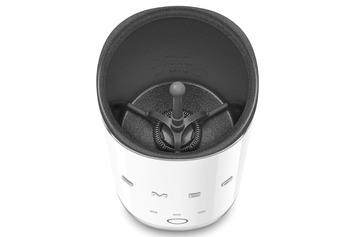 Smeg 50's Style Milk Frother | MFF02WHUK | White-8