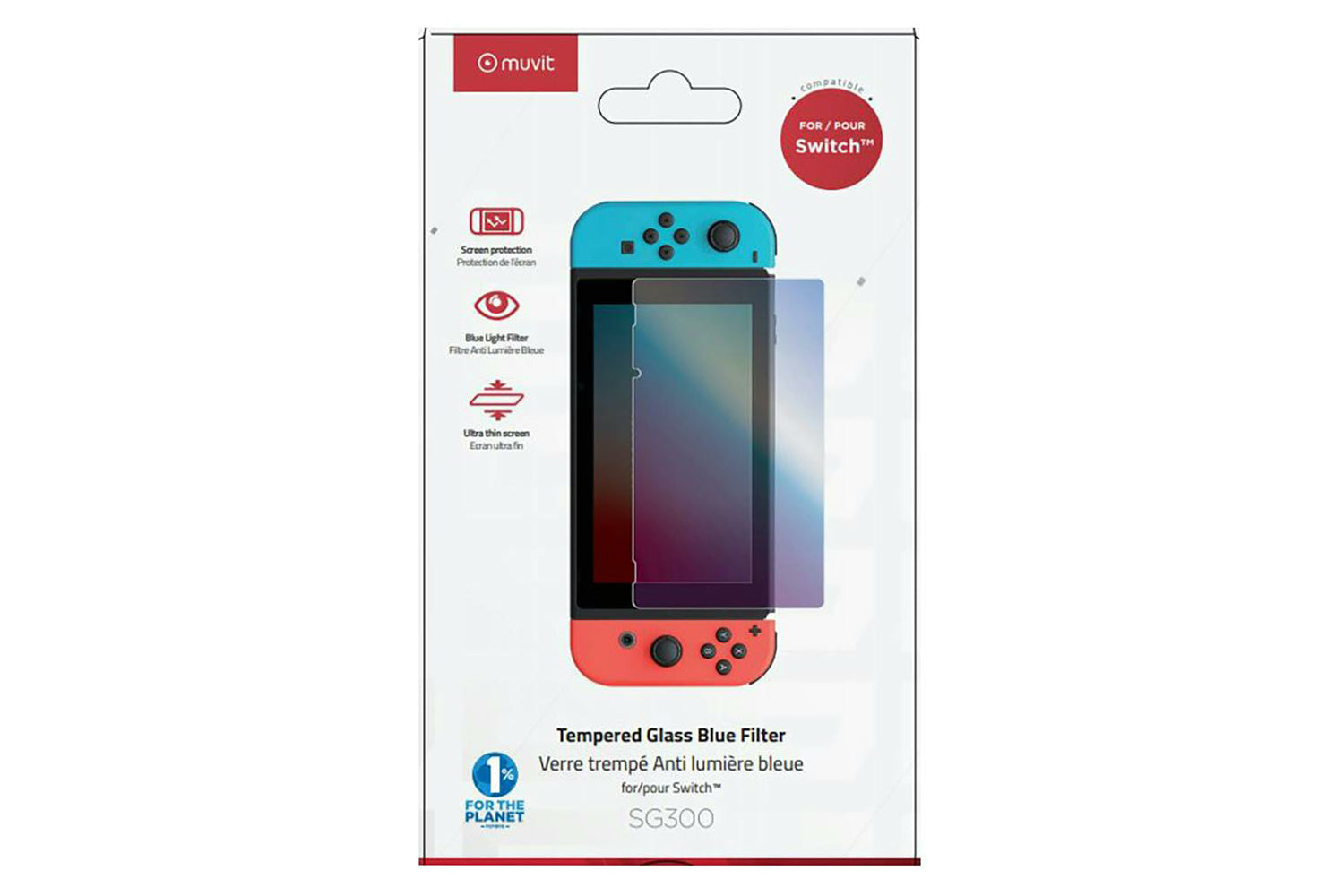 Muvit Switch Blue Filter Tempered Glass-2
