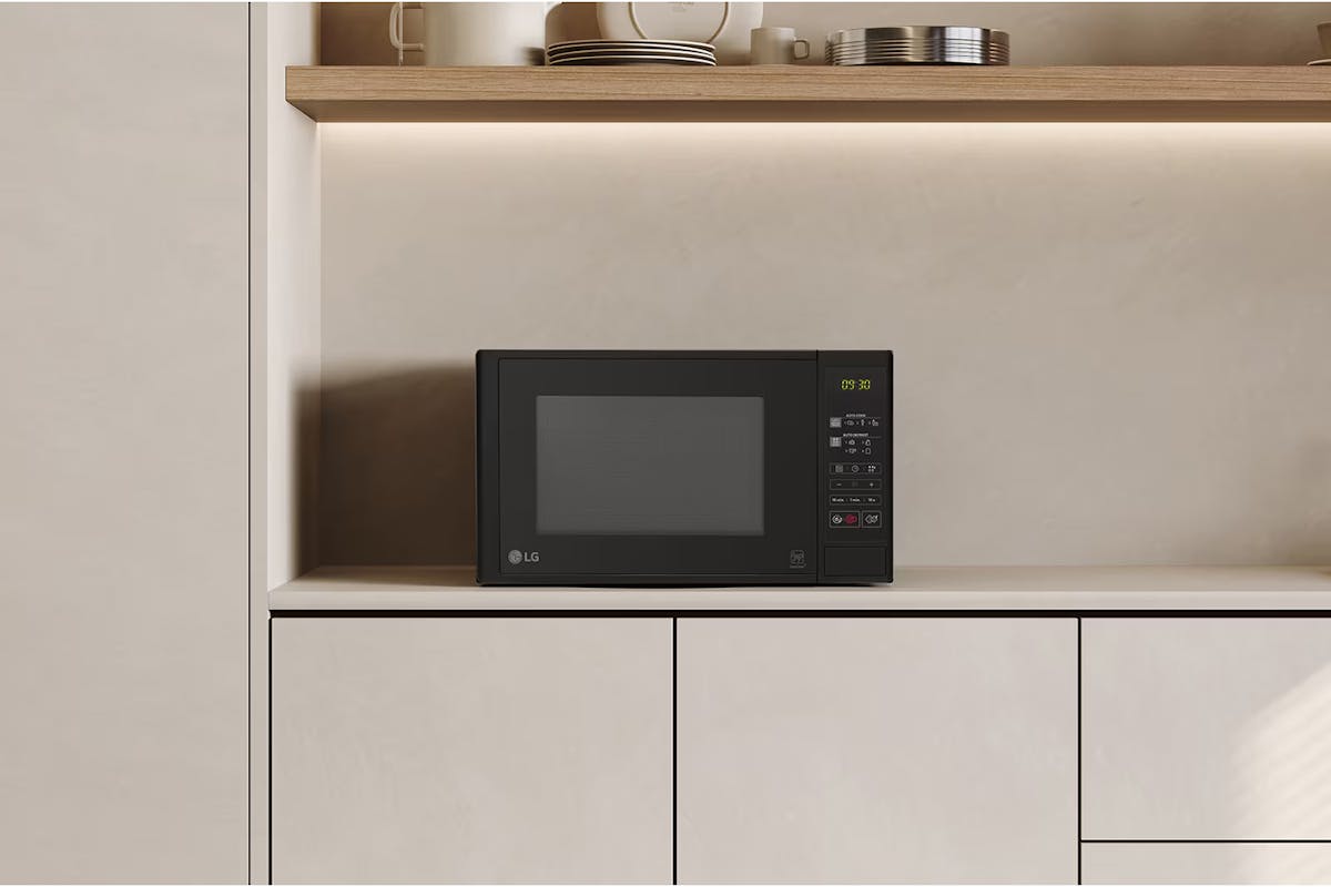 LG 20L 700W Microwave Oven with Grill | MH6042D | Black-2