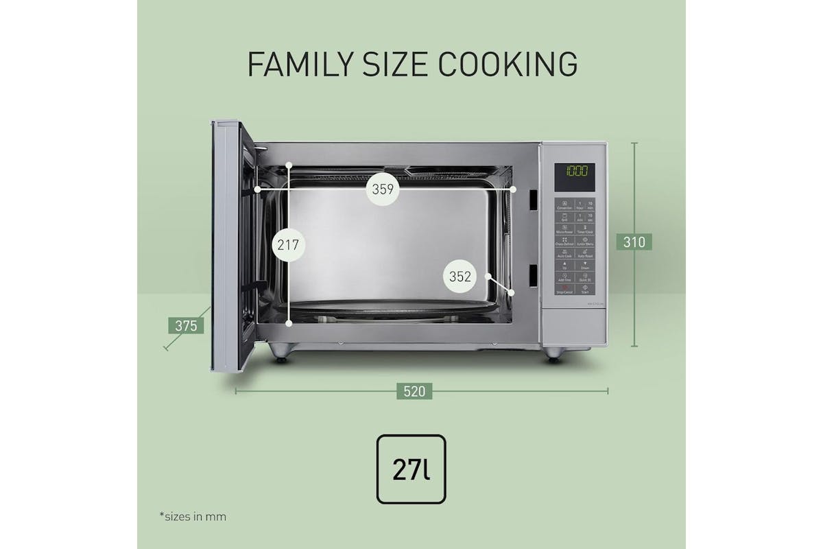 Panasonic | Combination Microwave | White | 27 Litres | MICR09W