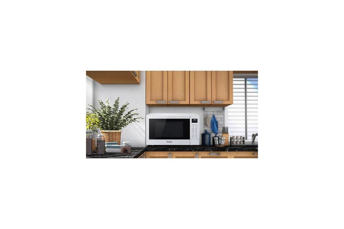 Panasonic | Combination Microwave | White | Family-size | Compact Design | MICR17W-4