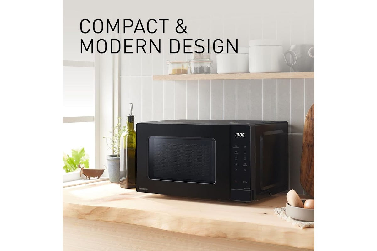 Panasonic | 20l Solo Microwave | Compact Sized | Black | MICR19B-5