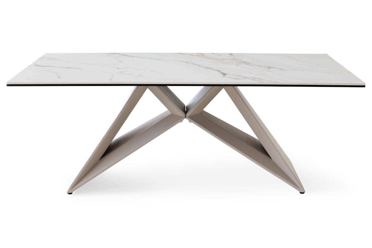 Milano Coffee Table | White/Beige