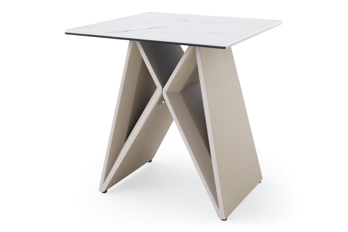 Milano Lamp Table | White-2