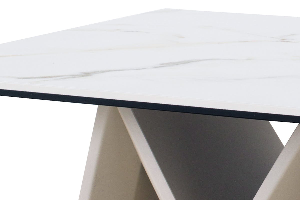 Milano Lamp Table | White-4