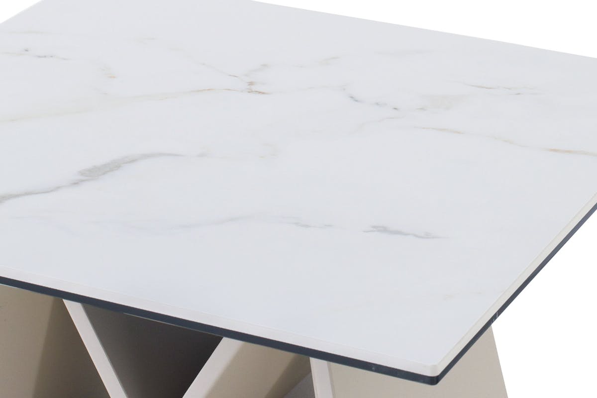 Milano Lamp Table | White-5
