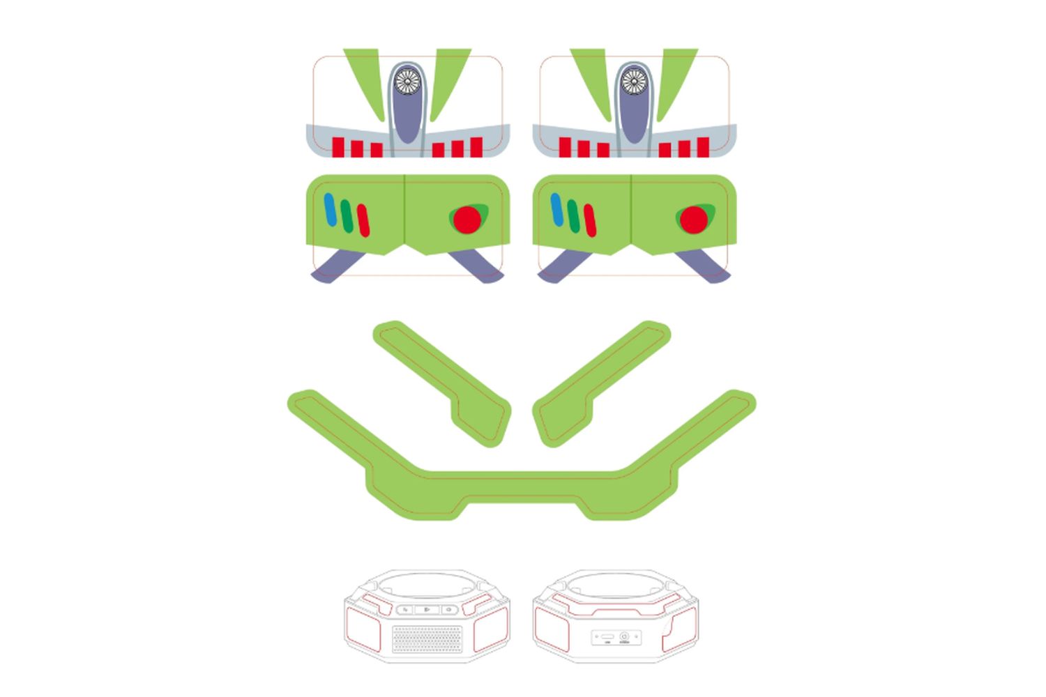 Robosen Mini Robot Buzz Lightyear | Toy Story Kit | Interactive Robot Toy-8