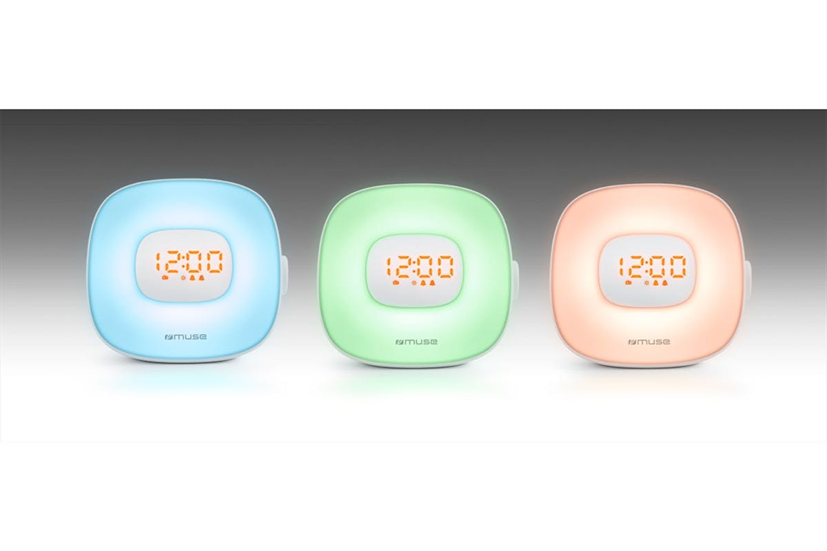 Muse Light Clock Radio with Sounds of Nature | ML-198CR-4