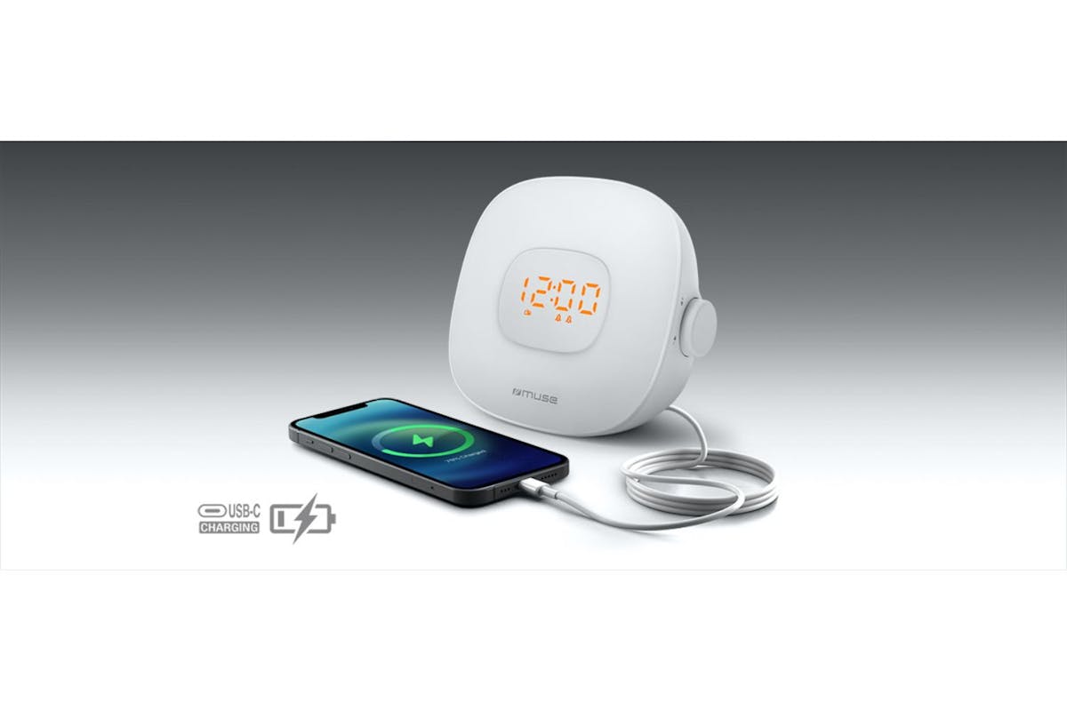 Muse Light Clock Radio with Sounds of Nature | ML-198CR-6