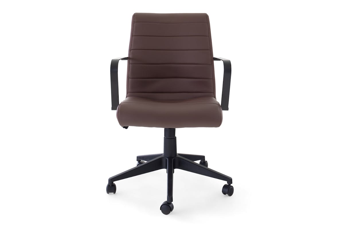Monastery Office Chair | Brown/Black