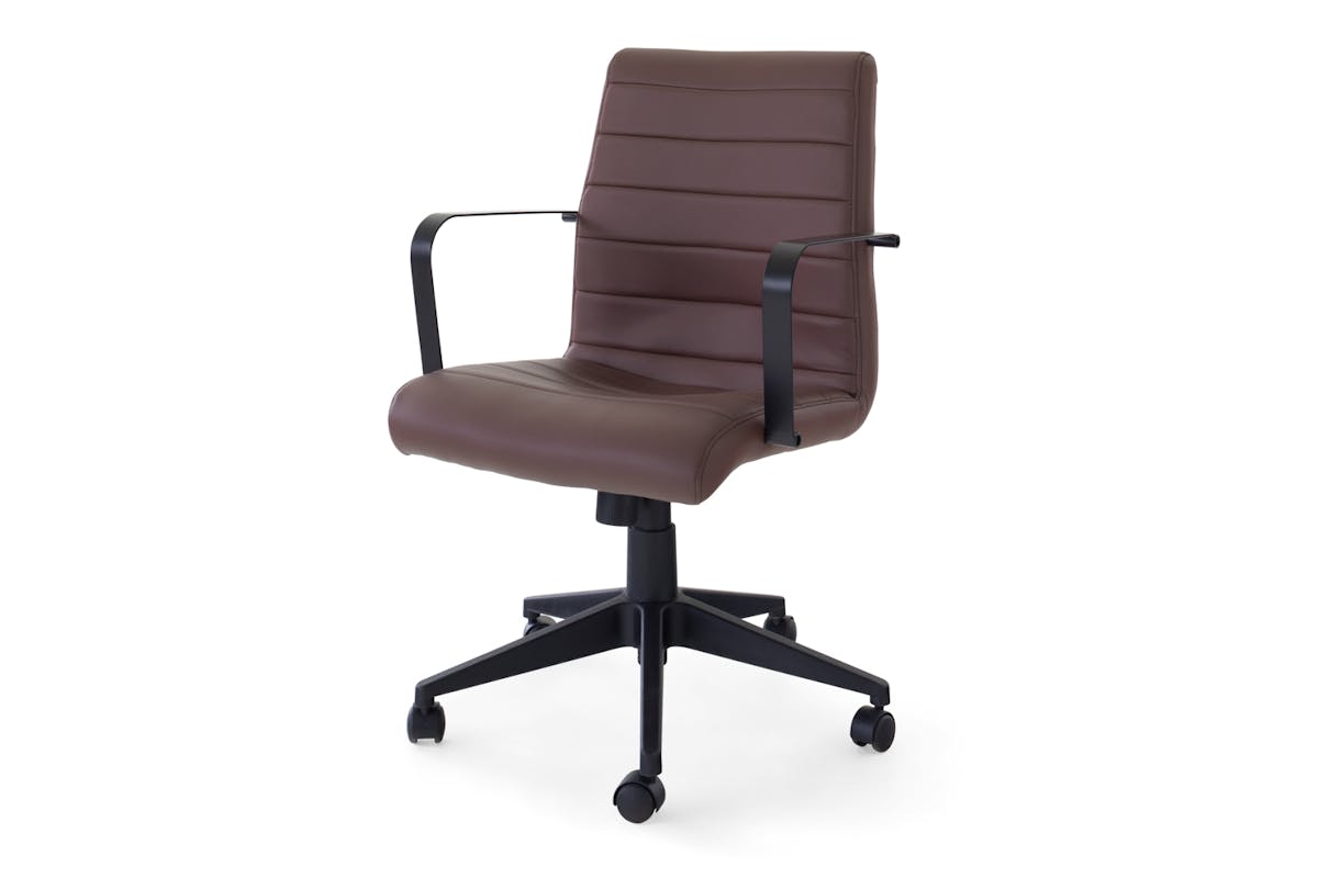 Monastery Office Chair | Brown/Black-2