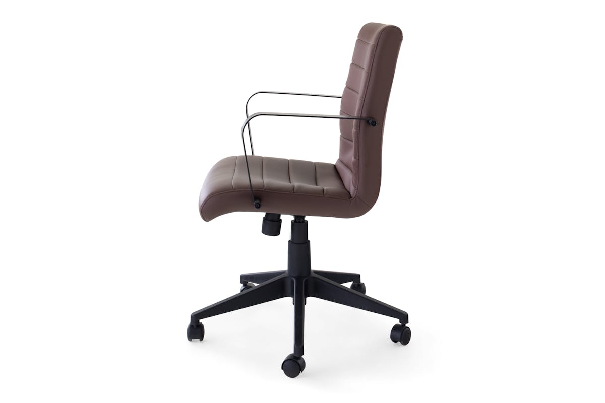 Monastery Office Chair | Brown/Black-3