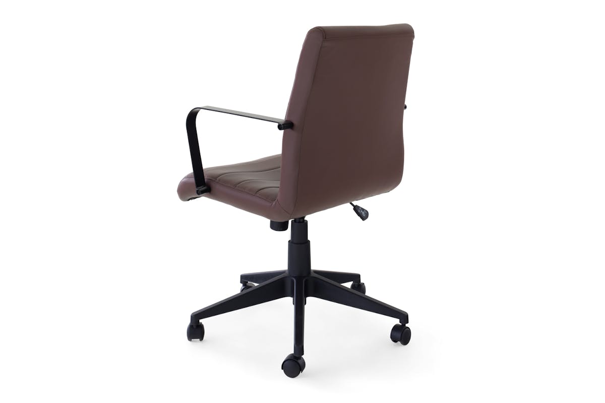 Monastery Office Chair | Brown/Black-4