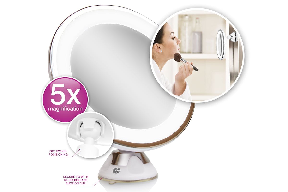 Rio Multi-use LED Illuminated Makeup Mirror-3