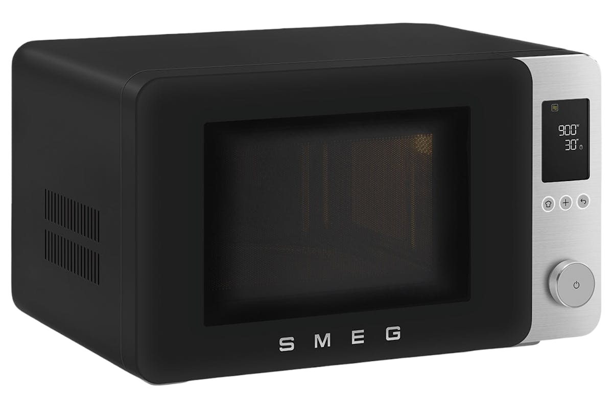 Smeg 27L 2100W  Combiation Microwave | MOC02BLMUK | Black-3