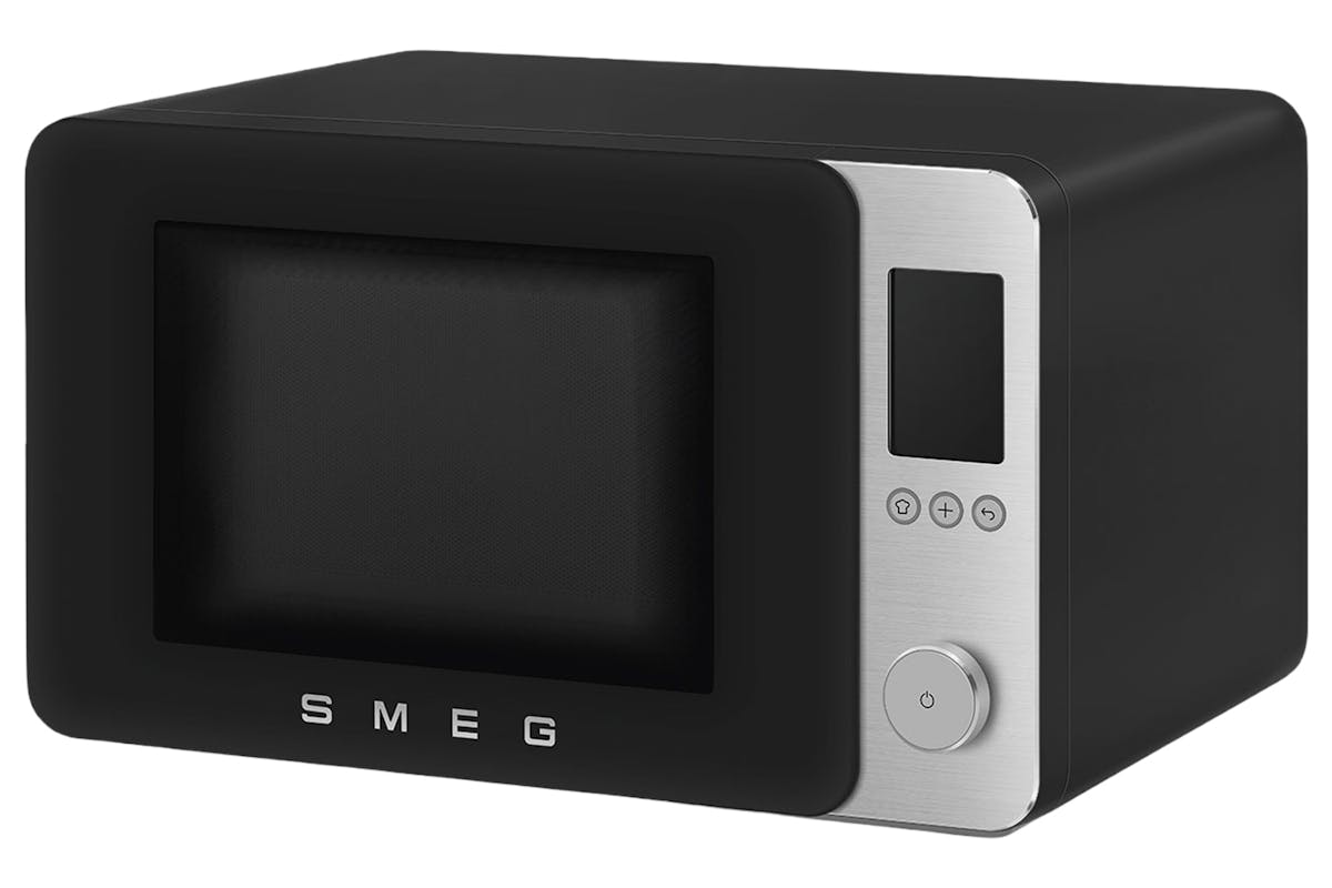 Smeg 27L 2100W  Combiation Microwave | MOC02BLMUK | Black-4