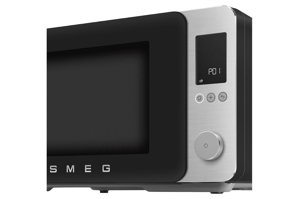 Smeg 27L 2100W  Combiation Microwave | MOC02BLMUK | Black-5