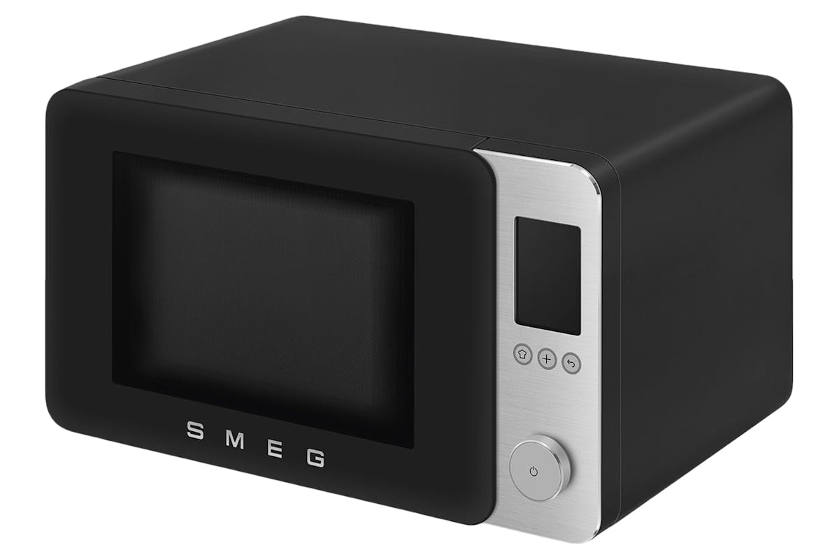 Smeg 27L 2100W  Combiation Microwave | MOC02BLMUK | Black-7