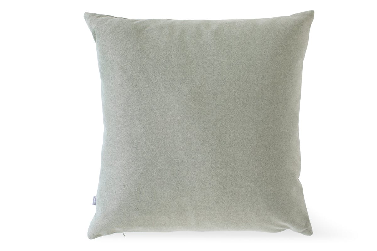 Moleskin Effect Cushion | Sage | 50 x 50 cm