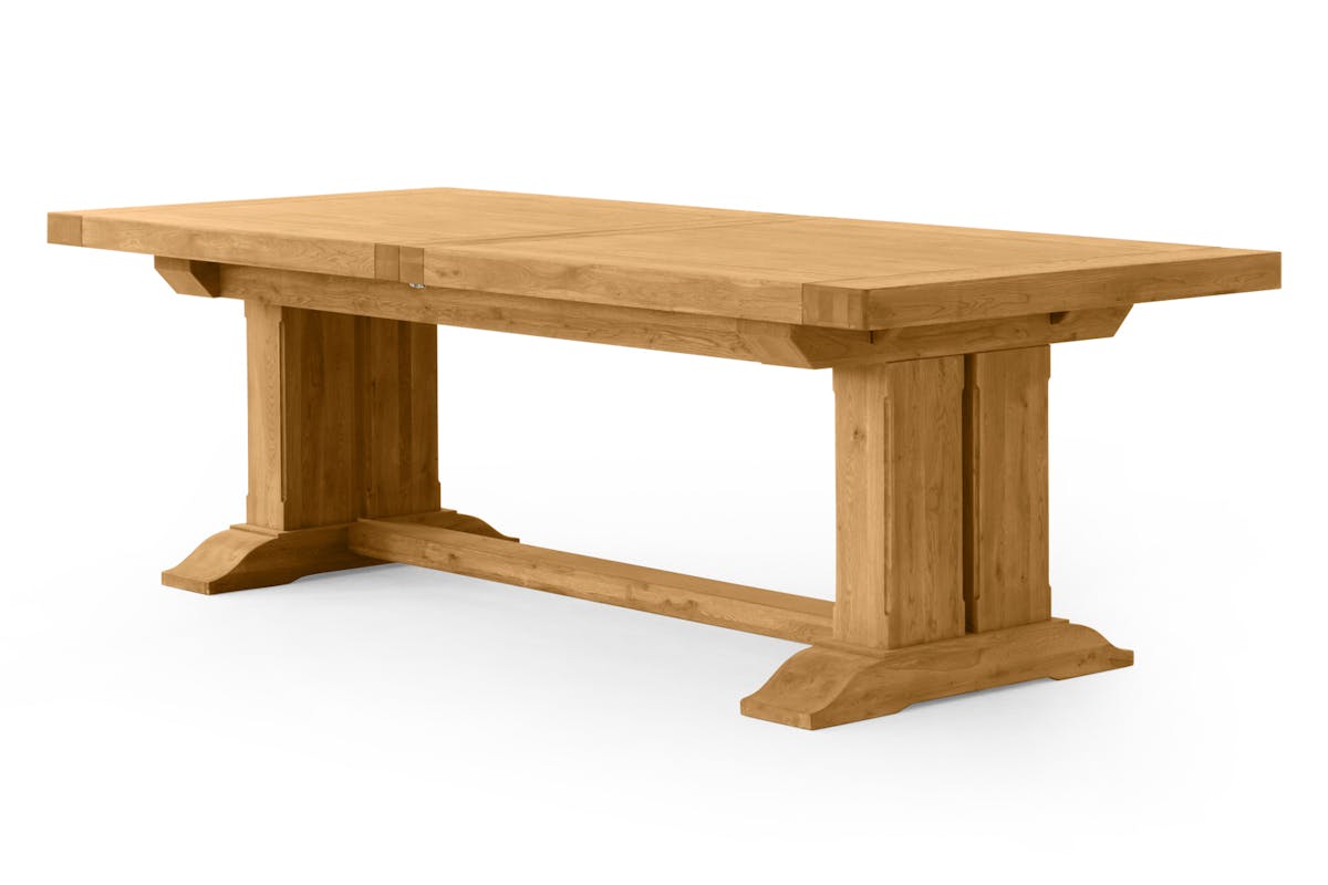 Monastery Rectangular Extending Dining Table | 250 - 330 cm | Oak-4