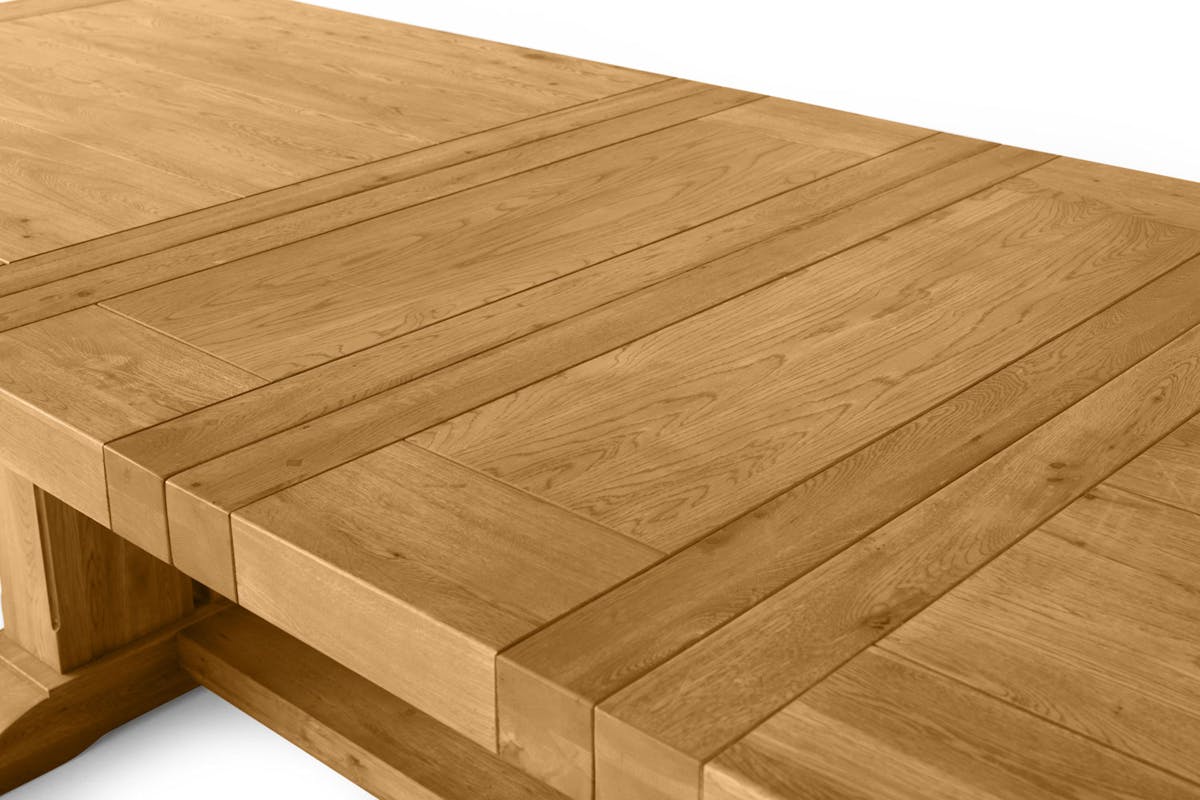 Monastery Rectangular Extending Dining Table | 250 - 330 cm | Oak-7