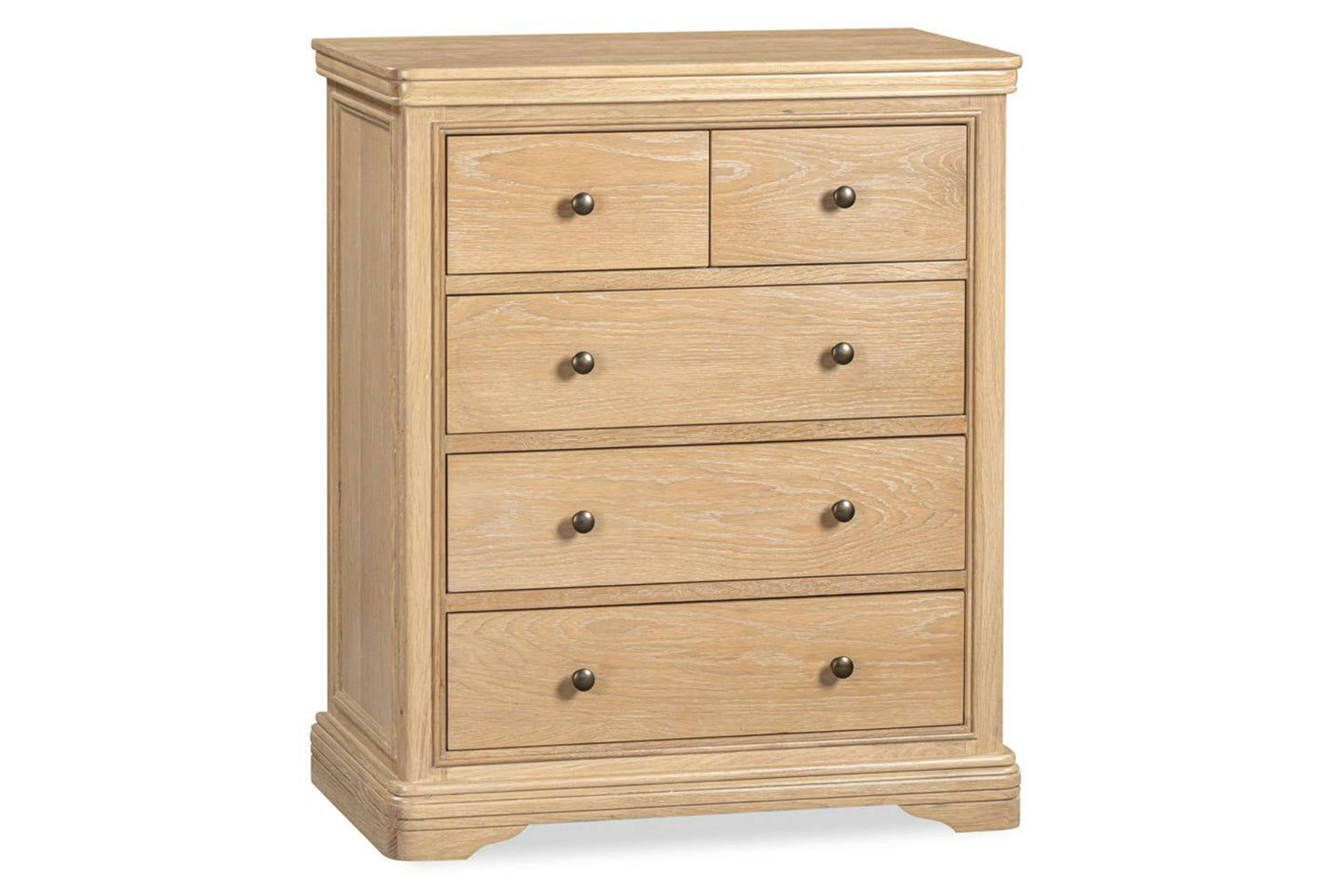 Montreal Chest Of Drawer | 5 Drawer | Natural-4
