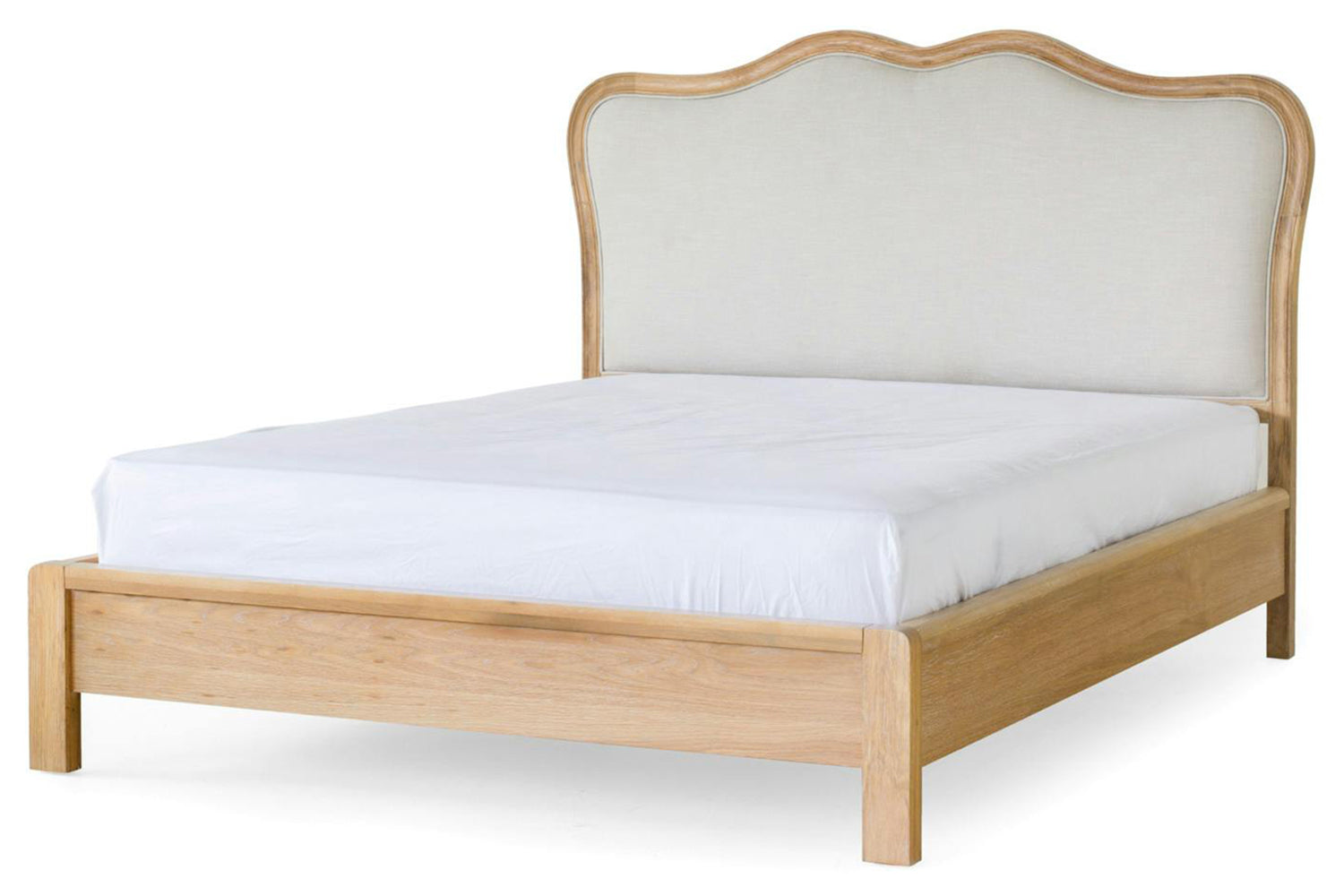 Montreal Bed Frame | King | 5ft | Natural-7