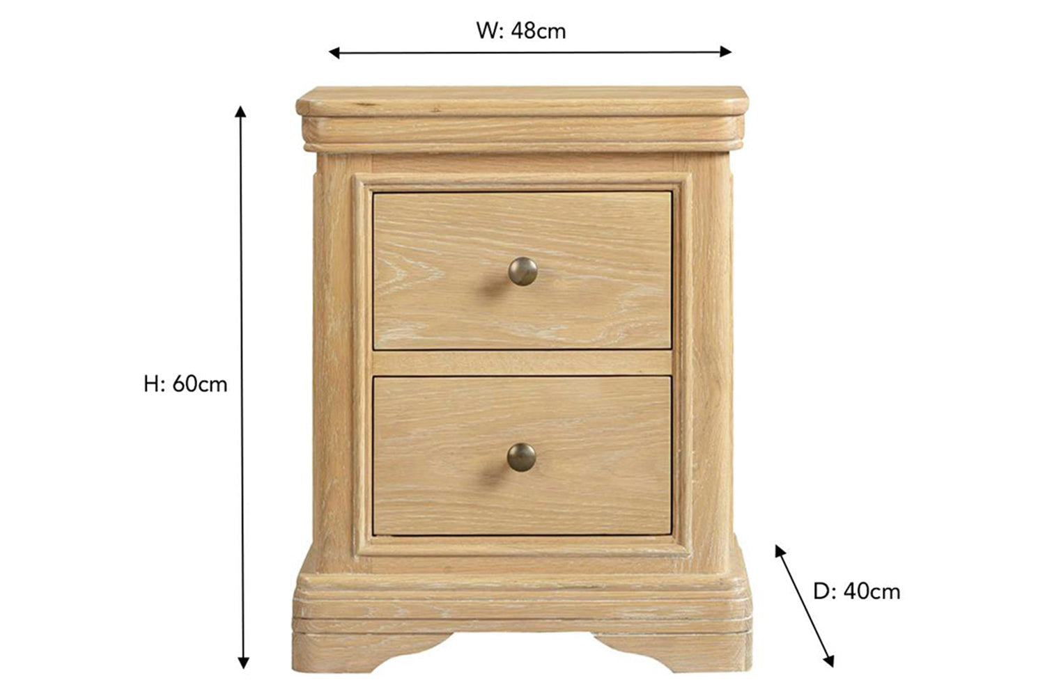 Montreal Bedside Locker | Natural-3