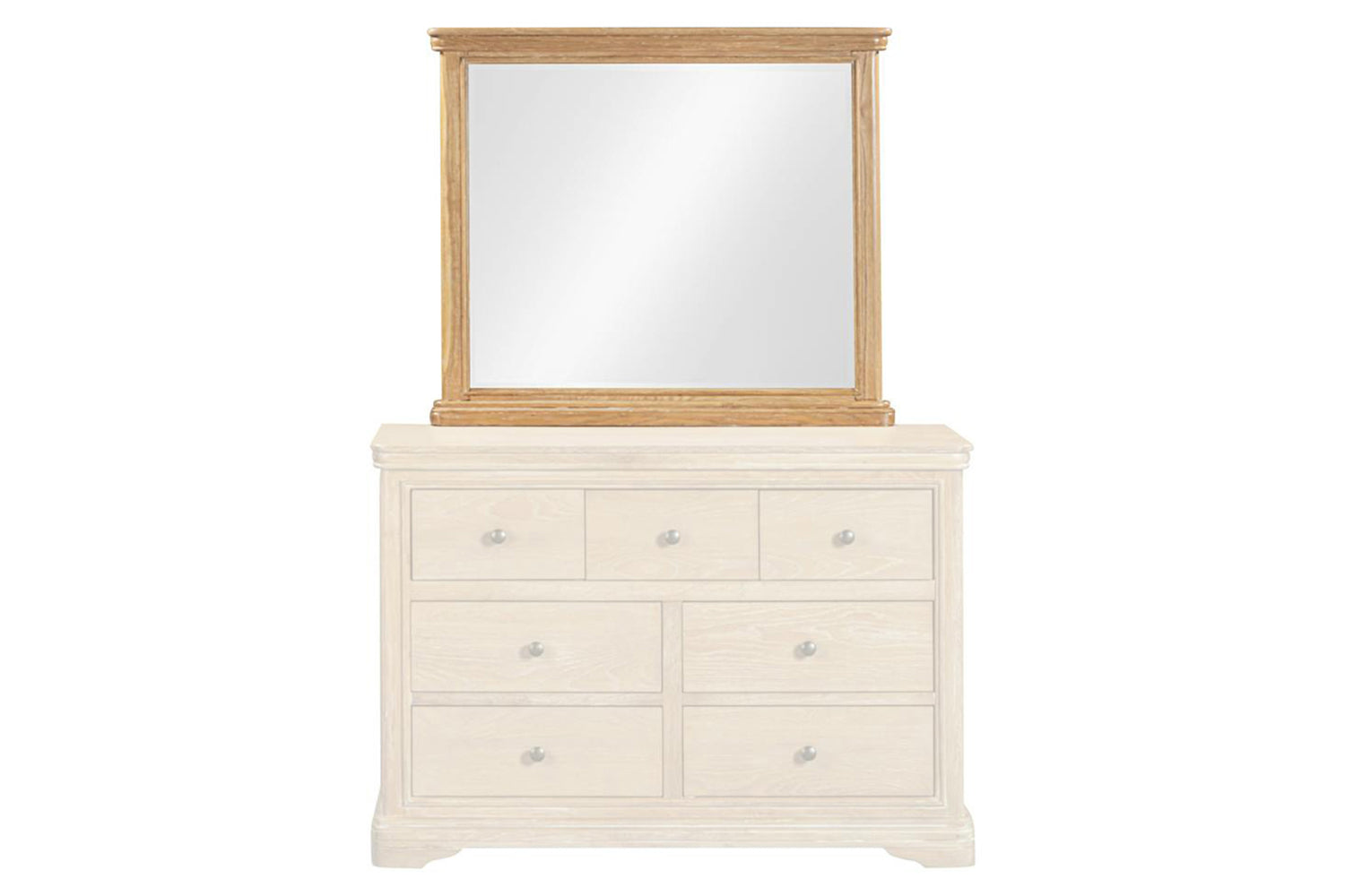 Montreal Dresser Mirror | Natural | 87 x 100 cm-3