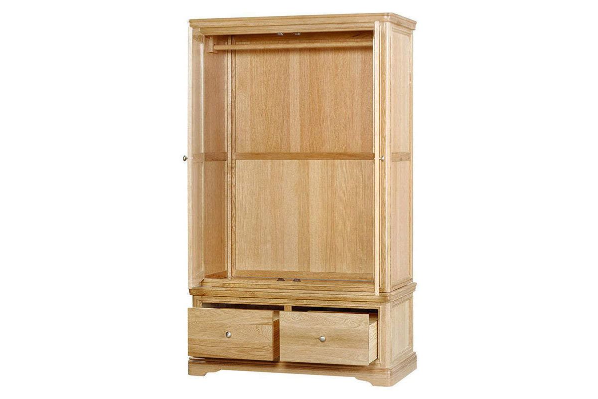 Montreal Wardrobe | 2 Doors | Natural-5